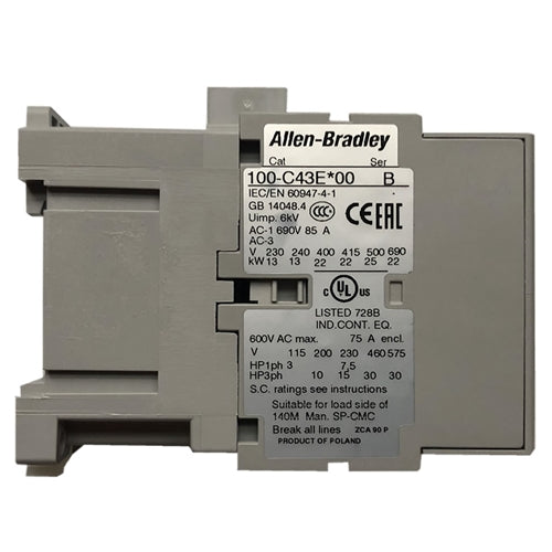 Allen Bradley 100-C43EJ00 contactor