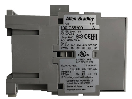 Allen Bradley 100-C55J10 contactor