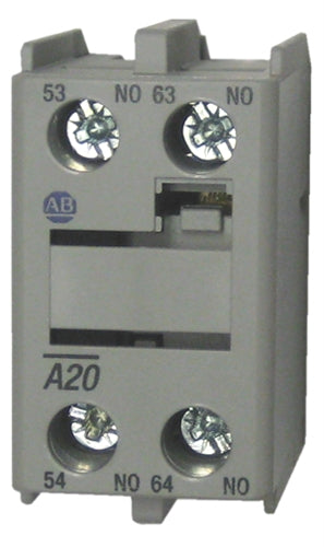 Allen Bradley 100-FA20 front mounted auxiliary contact
