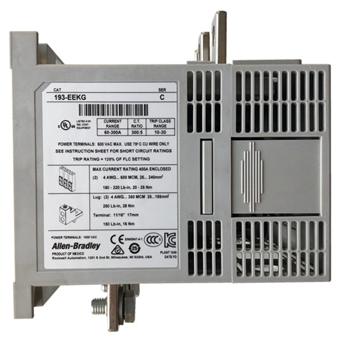 Allen Bradley 193-EEKG Electronic Overload Relay