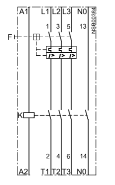 Siemens 3RA1110-1EA15-1AK6 Combo Starter