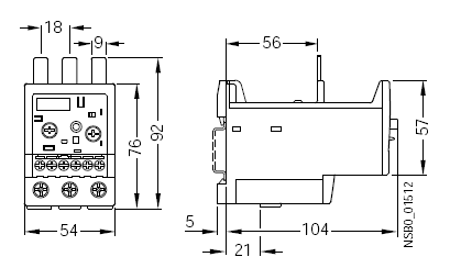 Siemens 3RB2036-1UB0 Solid State Overload Relay