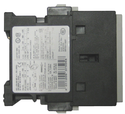 Siemens 3RT1023-1AC20 3 pole 9 AMP contactor