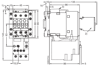 Siemens 3RT1025-1B contactor