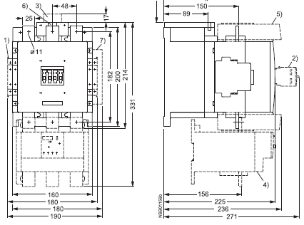 Siemens 3RT1075-6A 400 AMP contactor