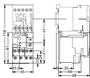 Siemens 3RU1116-0GB0 Thermal Magnetic Overload Relay