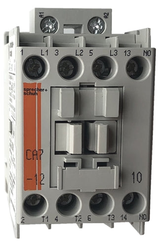Sprecher and Schuh CA7-12-10-380 3 pole 12 AMP contactor