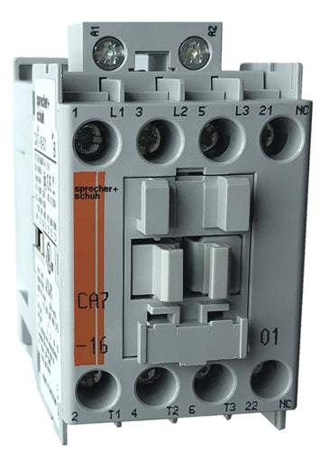 Sprecher and Schuh CA7-16-01-380 3 pole 16 AMP contactor