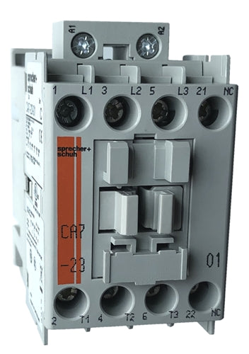 Sprecher and Schuh CA7-23-01-600 3 pole 23 AMP contactor