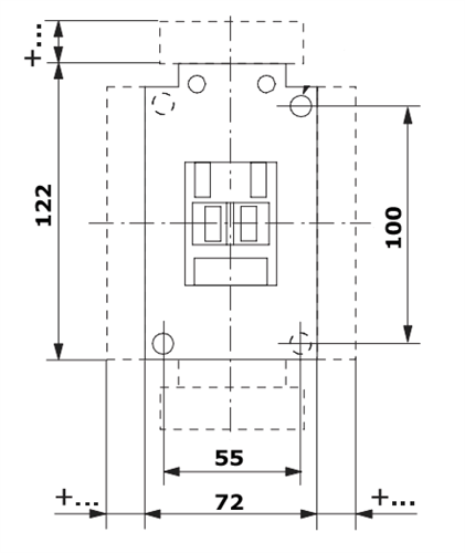 Sprecher and Schuh CA7-85-00-600 3 pole 85 AMP contactor