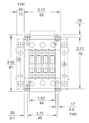 GE CL45D300MD 3 pole UL/CE IEC rated contactor