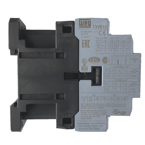 WEG CWB12-11-30C12 contactor