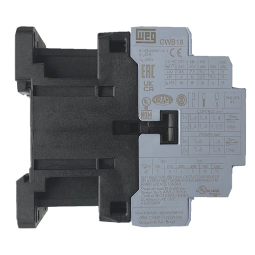 WEG CWB18-11-30V24 contactor