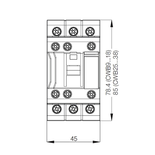 WEG CWB9-11-30D02 contactor