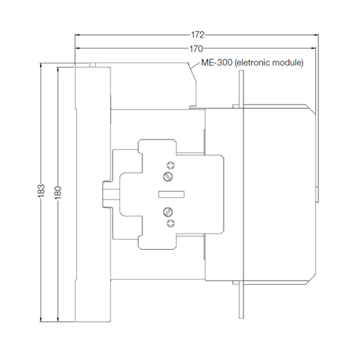 WEG CWM180-22-30E02 contactor