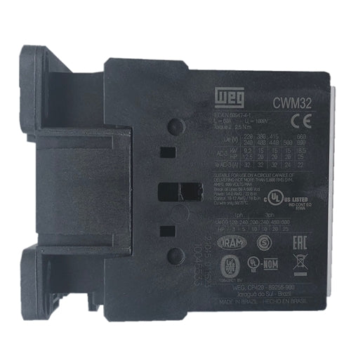 WEG CWM32-10-30V47 contactor