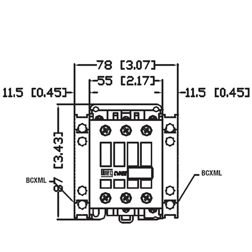 WEG CWM32-22-30V37 contactor