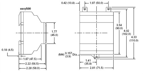 EASY512-DC-R 8 input / 4 output relay