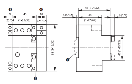 Sprecher and Schuh KT4-C2A Manual Motor Starter