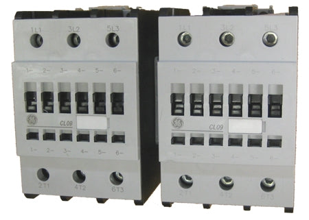 GE LAR09A 3 pole UL/CE IEC rated reversing contactor