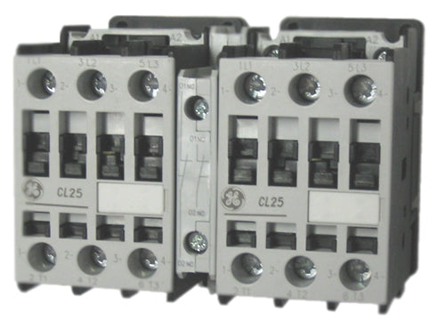 GE LAR25AL 3 pole UL/CE IEC rated reversing contactor