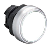 Lovato LPCQ108 White Pushbutton