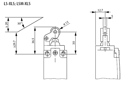 Eaton / Moeller LS-XLS limit switch head
