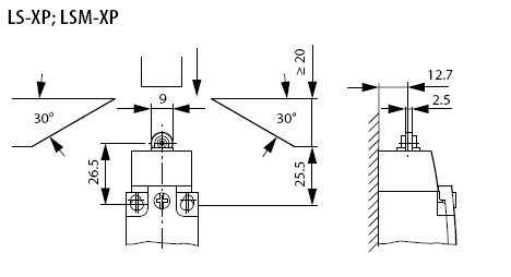 Eaton / Moeller LS-XP limit switch head