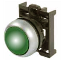 Eaton M22-DRL-G Green Maintained Illuminated Pushbutton