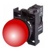 Eaton M22-L-R-R red pilot light