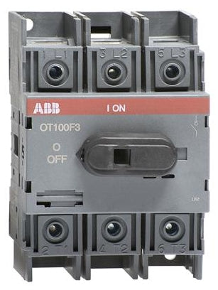 ABB OT100F3 100 AMP Disconnect Swtich