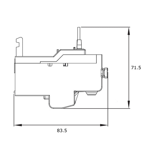 WEG RW27-2D overload relay