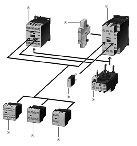 Eaton XTCE025C10TD 25 AMP 3 pole Contactor