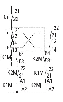 Eaton XTCR012B21 reversing 12 AMP contactor