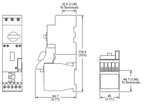 Eaton XTSC004BBA combination starter 120 volt