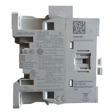 Allen Bradley 100-E12KJ10