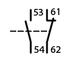 Moeller 11DILE 2 pole auxiliary contact block
