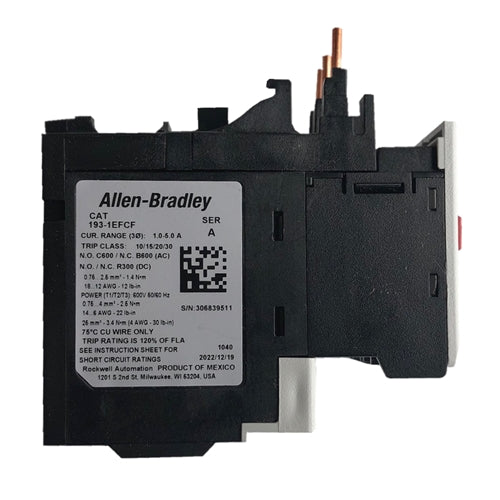 Allen Bradley 193-1EFCF Electronic Overload Relay