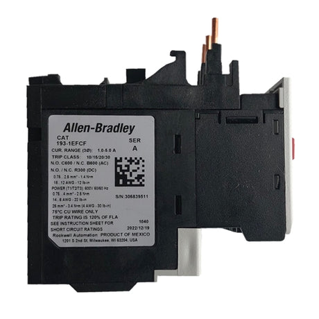 Allen Bradley 193-1EFCF Electronic Overload Relay