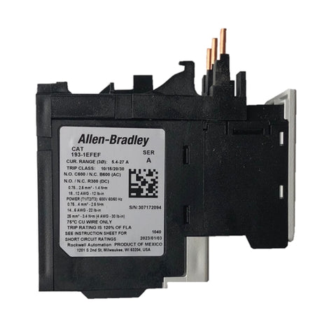 Allen Bradley 193-1EFEF Electronic Overload Relay