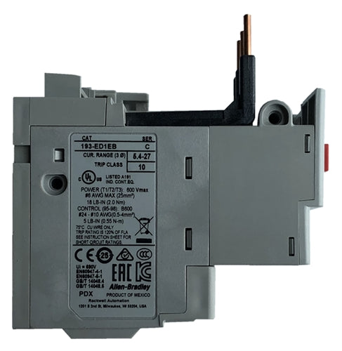 Allen Bradley 193-ED1EB Electronic Overload Relay
