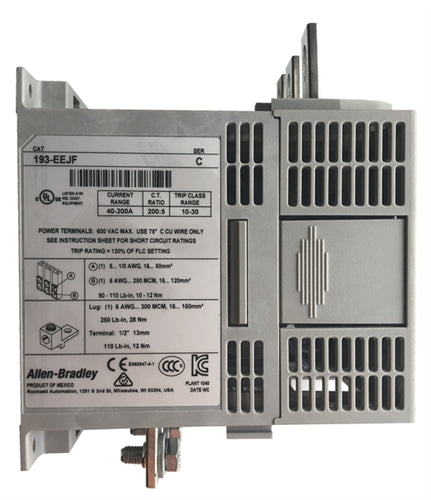Allen Bradley 193-EEJF Electronic Overload Relay