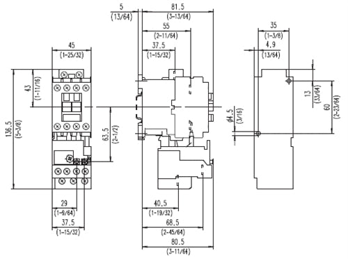 Allen Bradley 193-T1AA50 Overload Relay