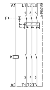 Siemens 3RA1120-4AA25-0AK6 Combination Starter