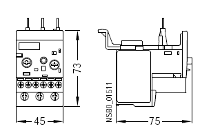 Siemens 3RB2026-1QB0 Solid State Overload Relay