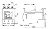 Siemens 3RB2046-1EB0 Solid State Overload Relay