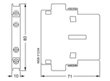 Siemens 3RH1921-1DA11 auxiliary contact