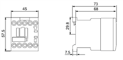 Siemens 3RH2140-1AP60 4 pole Control Relay