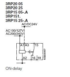Siemens 3RP1513-1AP30 Multifunction Timing Relay