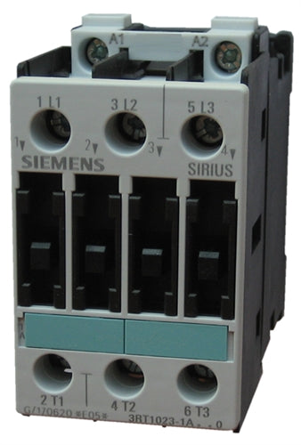 Siemens 3RT1023-1AC20 3 pole 9 AMP contactor